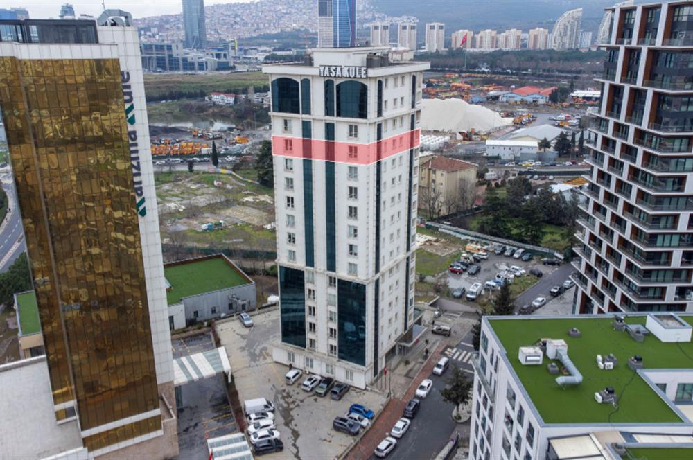 Kartal Yasa Kule'de Kiralık 350 M2 Komple Ofis Katı
