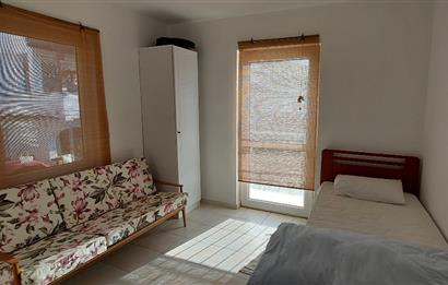 Bodrum-Adabükü'nde özel plajlı yaz dönemi kiralık dubleks daire