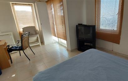 Bodrum-Adabükü'nde özel plajlı yaz dönemi kiralık dubleks daire