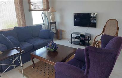 Bodrum-Adabükü'nde özel plajlı yaz dönemi kiralık dubleks daire