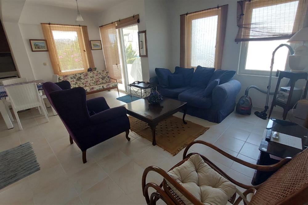 Bodrum-Adabükü'nde özel plajlı yaz dönemi kiralık dubleks daire