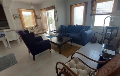 Bodrum-Adabükü'nde özel plajlı yaz dönemi kiralık dubleks daire