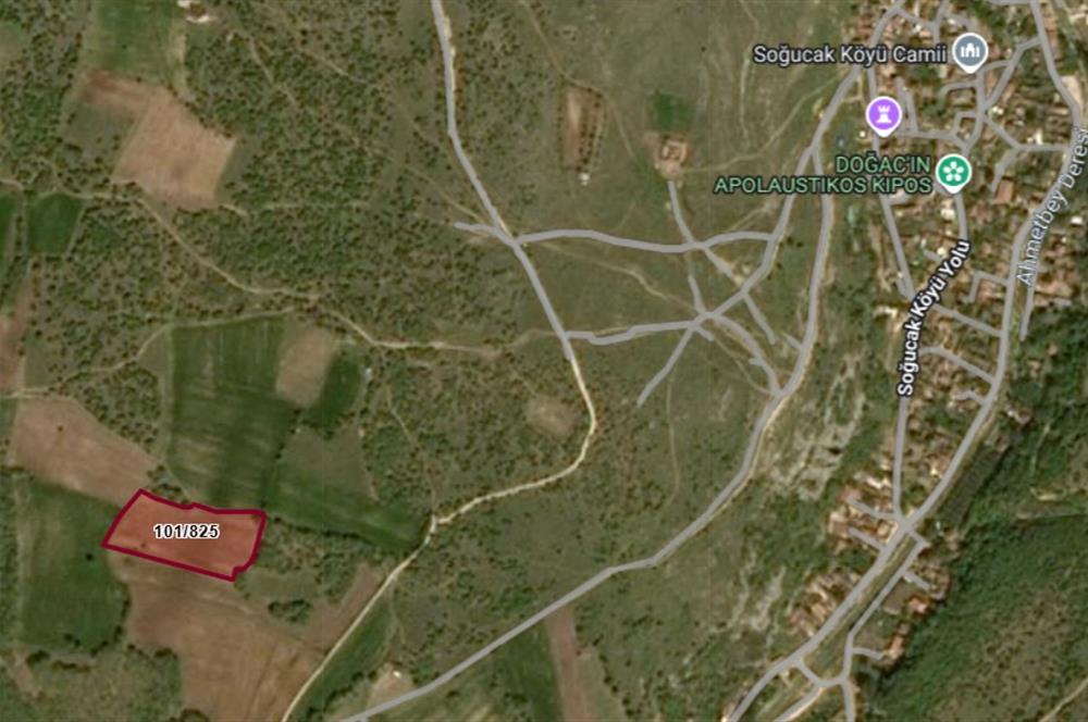 KIRKLARELİ VİZE SOĞUCAK KÖYÜ'NDE YAN YANA 2 ADET 200 m² PARSEL