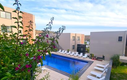 Bodrum Eskiçeşme Havuzlu Site İçinde Satılık 2+1 Rezidans Daire
