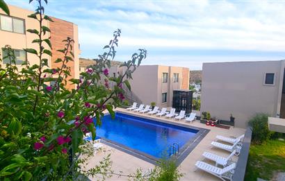 Bodrum Eskiçeşme Havuzlu Site İçinde Satılık 2+1 Rezidans Daire