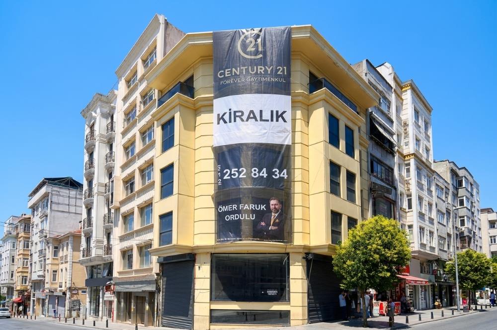 CENTURY 21 FOREVER'DAN AKSARAY ORDU CADDESİ'NDE, TRAMVAY ÖNÜNDE | 575 m² KOMPLE KİRALIK BİNA (TEK YETKİLİ CENTURY 21 FOREVER - ÖMER FARUK ORDULU)