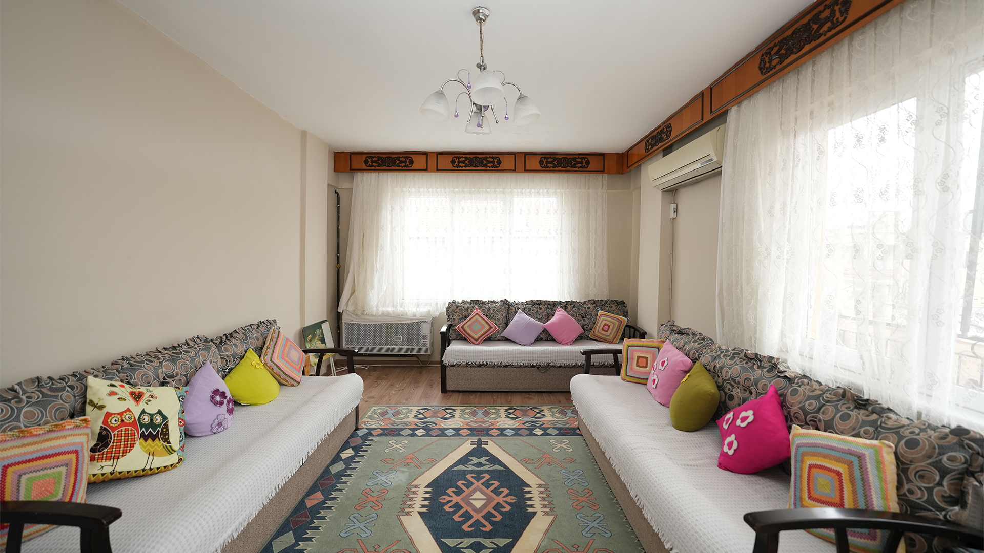 C21 Cius; Satılık Çift Cephe 2+1 100 m² Köşe Daire