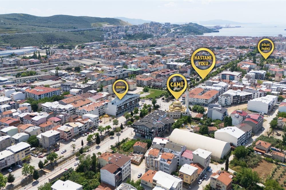 C21 Cius; Hastane Caddesinde Satılık Sıfır 1+1 Daire & Ofis
