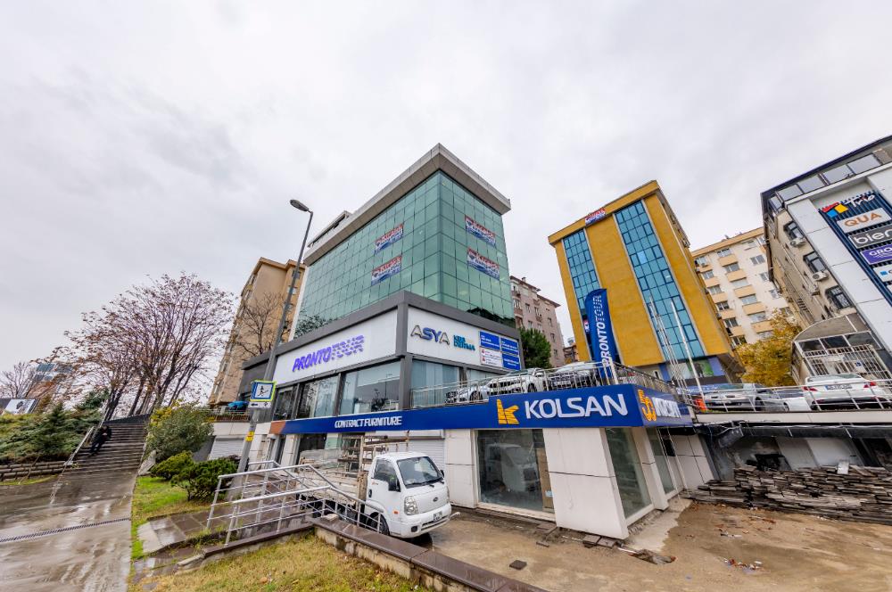 E5 Üzerinde Prestijli Plaza'da Kiralık 210 m2 Komple Kat