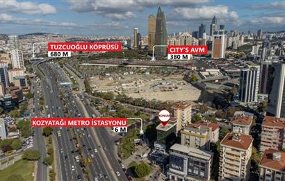 E5 Üzerinde Prestijli Plaza'da Kiralık 210 m2 Komple Kat
