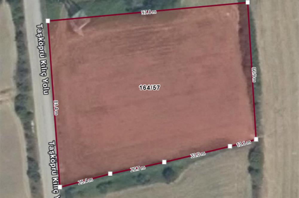 AVRASYA VE MAKİNE İHTİSAS OSB'LERİNE ÇOK YAKIN 7213M² MÜSTAKİL SATILIK TARLA