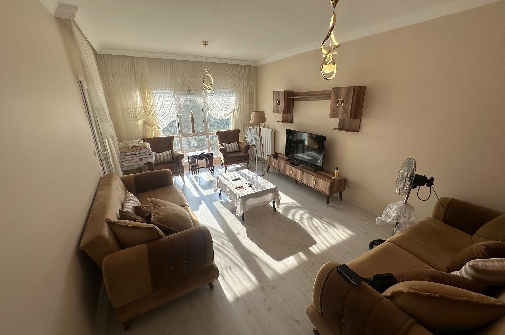 Başakkent Gölet Konutları'nda Eşyalı, Önü Açık 3+1 Kiralık Daire