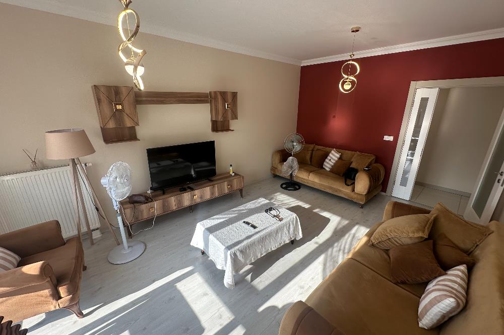 Başakkent Gölet Konutları'nda Eşyalı, Önü Açık 3+1 Kiralık Daire