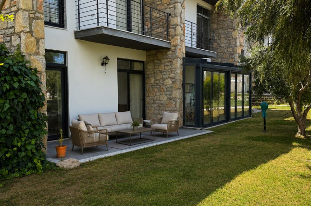 Datça Arbetta Complexia Satılık 1+1 Bahçe katı