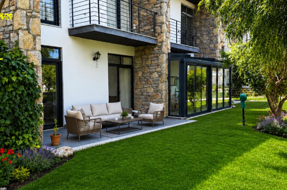 Datça Arbetta Complexia Satılık 1+1 Bahçe katı