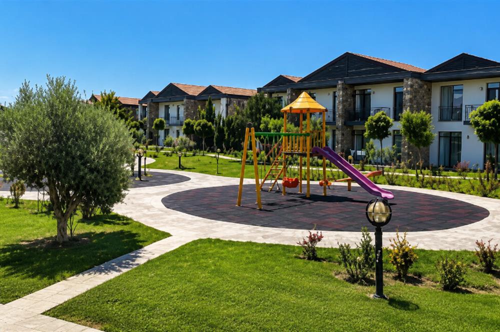 Datça Arbetta Complexia Satılık 1+1 Bahçe katı