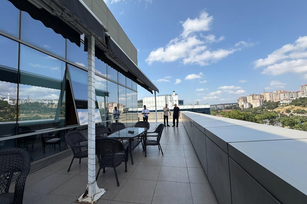 Kağıthane Kiralık Ofis Dubleks 630m2+200m2 Teraslı Polat Ofis