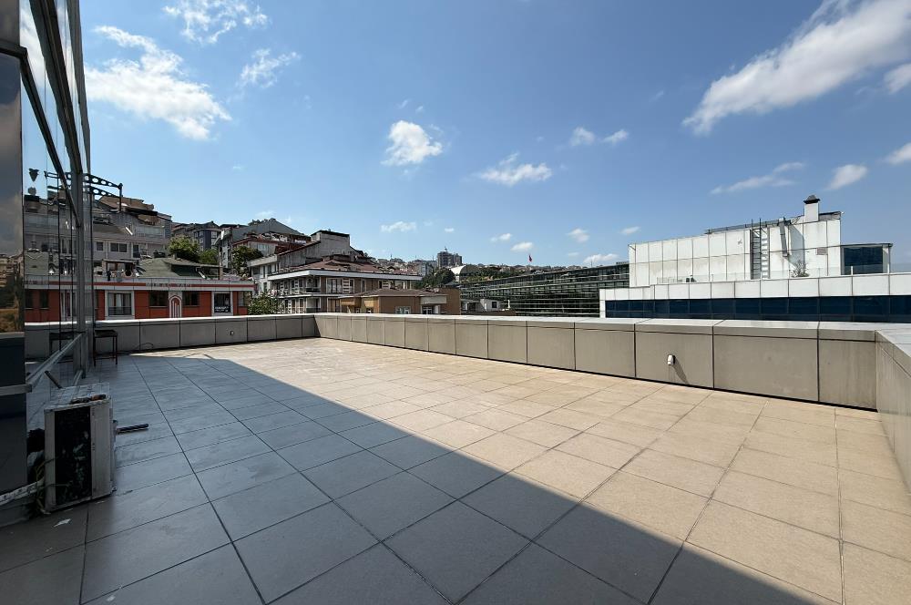 Kağıthane Kiralık Ofis Dubleks 630m2+200m2 Teraslı Polat Ofis