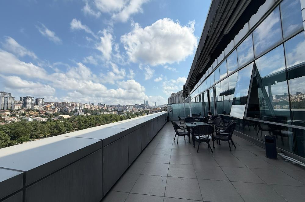 Kağıthane Kiralık Ofis Dubleks 630m2+200m2 Teraslı Polat Ofis