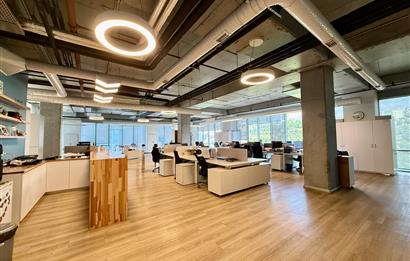 Kağıthane Kiralık Ofis Dubleks 630m2+200m2 Teraslı Polat Ofis