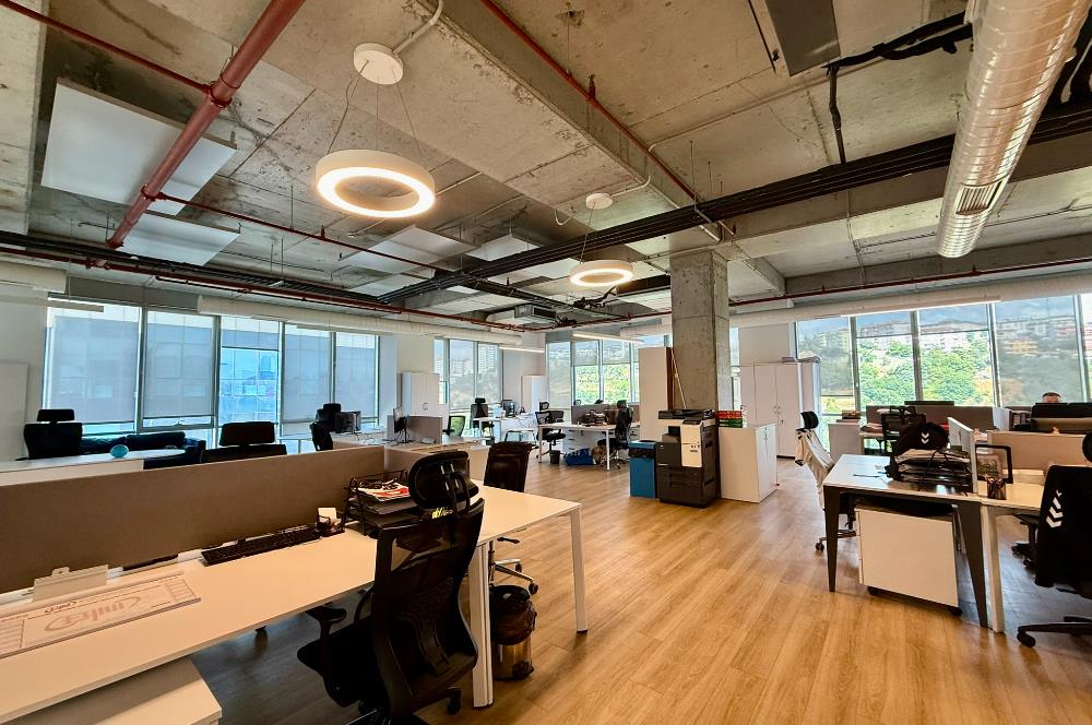Kağıthane Kiralık Ofis Dubleks 630m2+200m2 Teraslı Polat Ofis