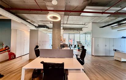 Kağıthane Kiralık Ofis Dubleks 630m2+200m2 Teraslı Polat Ofis