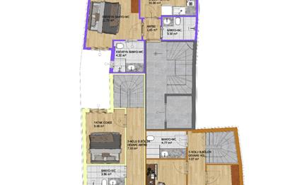 CENTURY 21 BAL'DAN 2+1 MİRZABEY MAHALLESİNDE TERS DUBLEKS