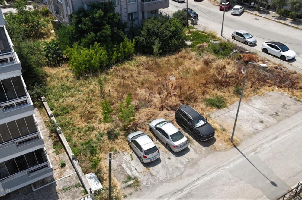 BALIKESİR BAHÇELİEVLER'DE 644 m² 5 KAT İMARLI KÖŞE PROJELİK ARSA