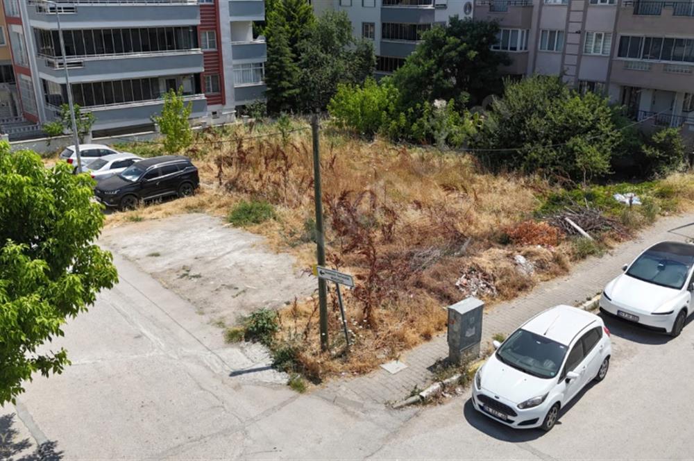BALIKESİR BAHÇELİEVLER'DE 644 m² 5 KAT İMARLI KÖŞE PROJELİK ARSA