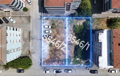BALIKESİR BAHÇELİEVLER'DE 644 m² 5 KAT İMARLI KÖŞE PROJELİK ARSA