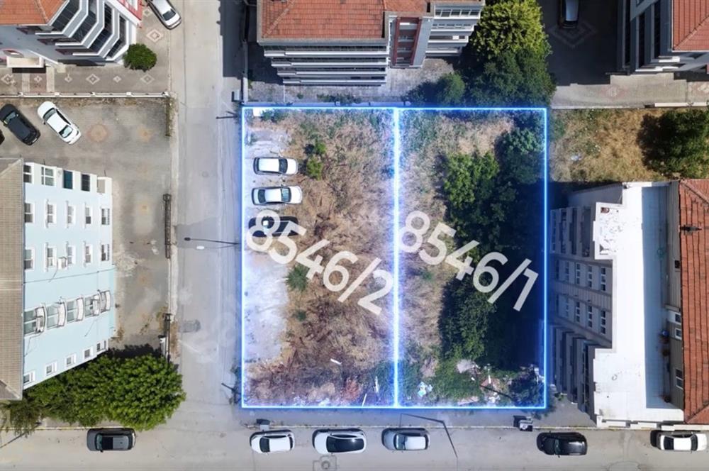 BALIKESİR BAHÇELİEVLER'DE 644 m² 5 KAT İMARLI KÖŞE PROJELİK ARSA