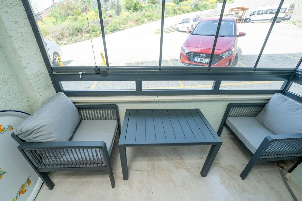 C21 Cius; Gemlik 2. Etap Belediye Konutlarında Eşyalı, Masrafsız 1+1 Satılık Daire