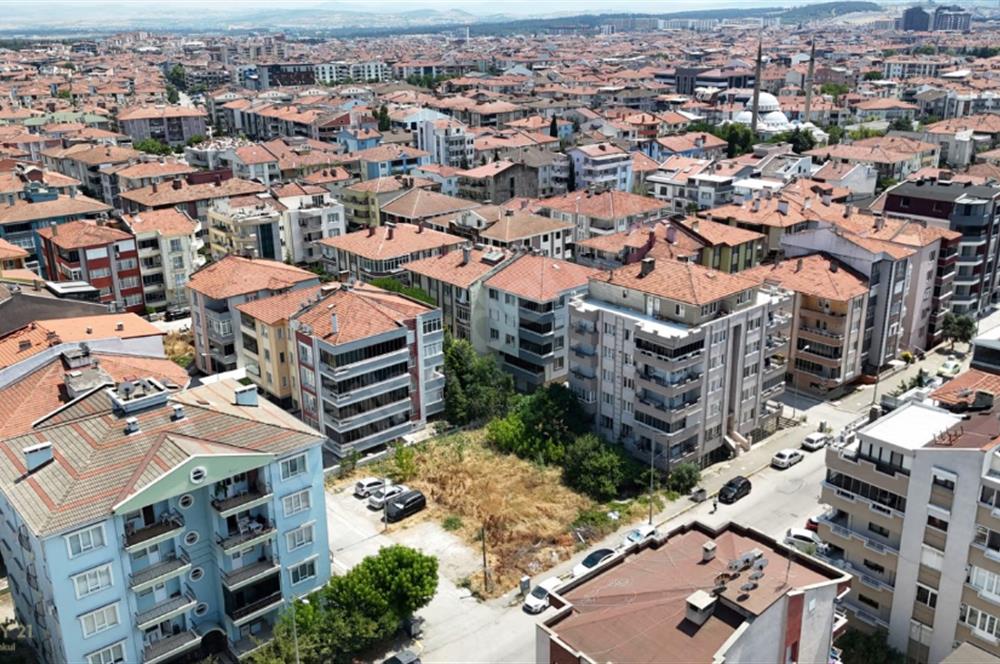 BALIKESİR BAHÇELİEVLER'DE 644 m² 5 KAT İMARLI KÖŞE PROJELİK ARSA