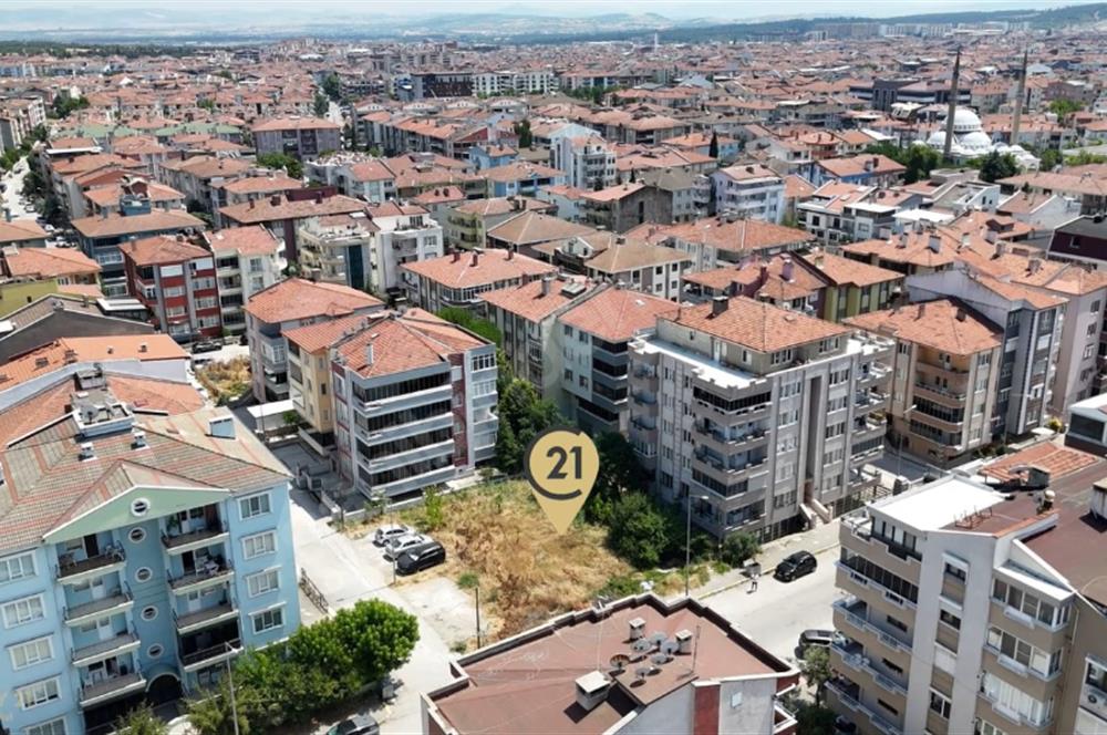 BALIKESİR BAHÇELİEVLER'DE 644 m² 5 KAT İMARLI KÖŞE PROJELİK ARSA