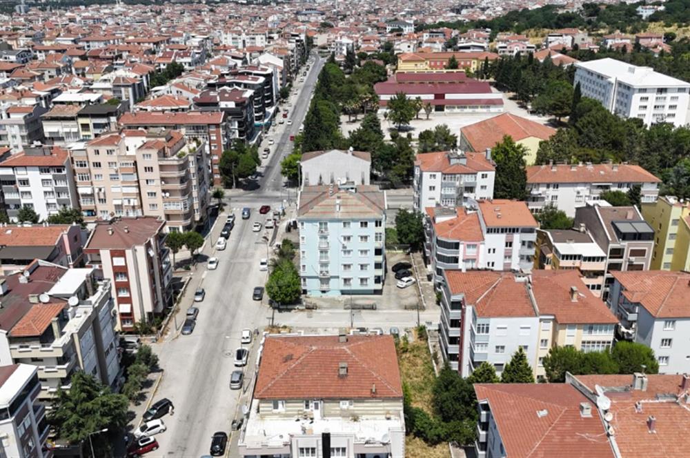 BALIKESİR BAHÇELİEVLER'DE 644 m² 5 KAT İMARLI KÖŞE PROJELİK ARSA