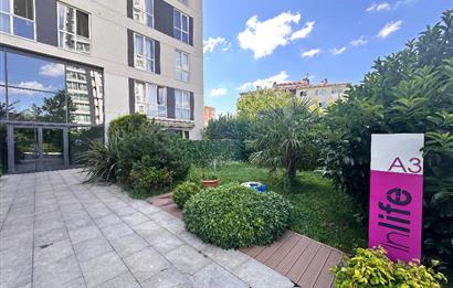 Ataşehir İnlife Sitesi Bahçe Kullanımlı Kiralık 1+1