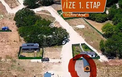 TİNY HOUSE HAYALİNİZ İÇİN VİZE SOĞUCAK TİNYKÖY’DE 200 M² ARSA
