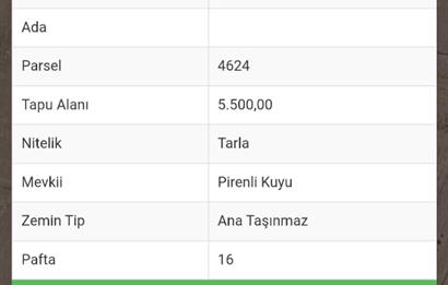 CENTURY21 PLUS'DAN AFYONKARAHİSAR GEBECELER'DE SATILIK TARLA