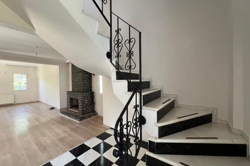 Eskiçeşme Müstakil Dubleks 3+1 Villa, Bahçeli & Şömineli