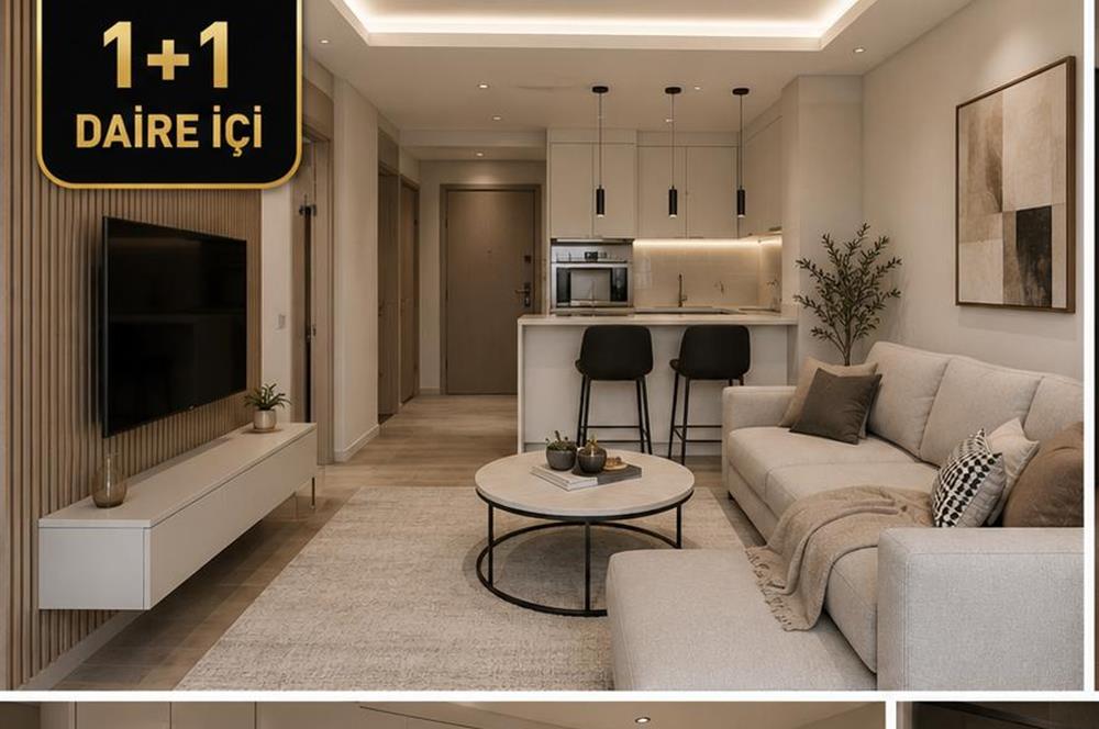 VİCDANİYE MAHALLESİNDE KÖŞE PARSEL 1+1 ARA KAT SATILIK