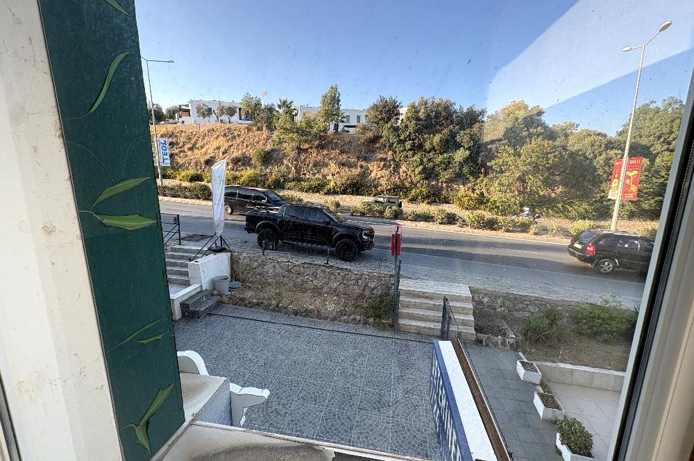 Bodrum'un Kalbinde Anayola Cepheli Ticari Kiralık