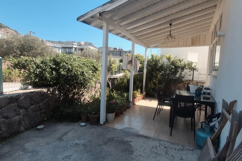 Bodrum Turgutreis'te Satılık 2+1 Bahçe Katı