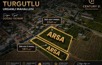 CENTURY 21 Eliteden Urganlıda Yatırımlık Fırsat Arsa