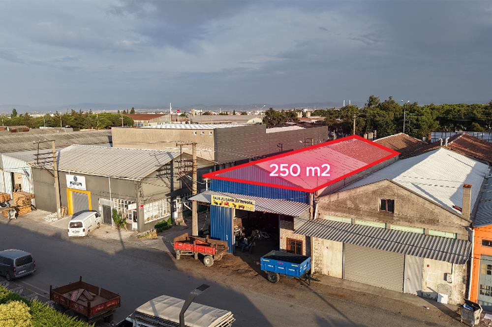AVLU KARŞISINDA 250 m2 SATILIK İMALATHANE-DÜKKAN