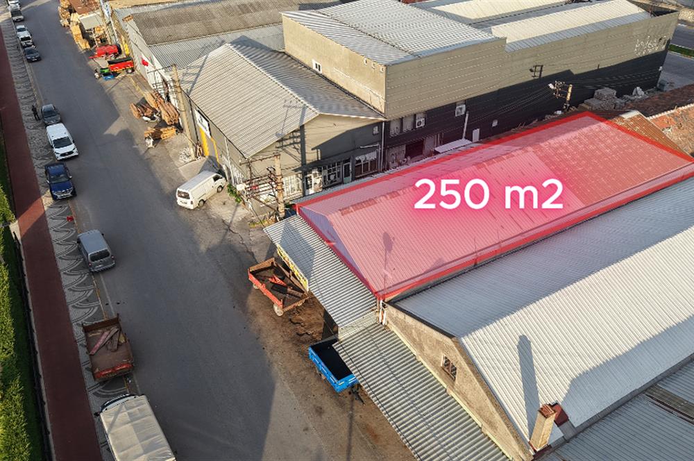 AVLU KARŞISINDA 250 m2 SATILIK İMALATHANE-DÜKKAN