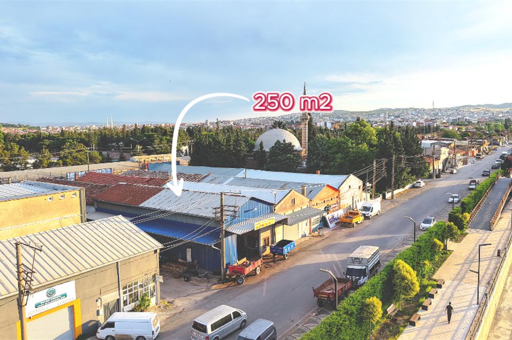 AVLU KARŞISINDA 250 m2 SATILIK İMALATHANE-DÜKKAN