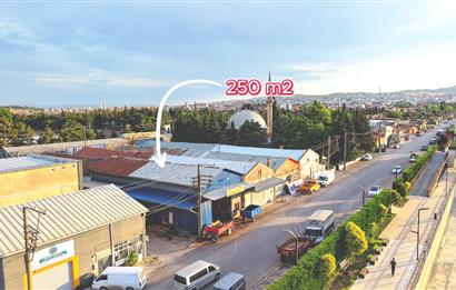 AVLU KARŞISINDA 250 m2 SATILIK İMALATHANE-DÜKKAN