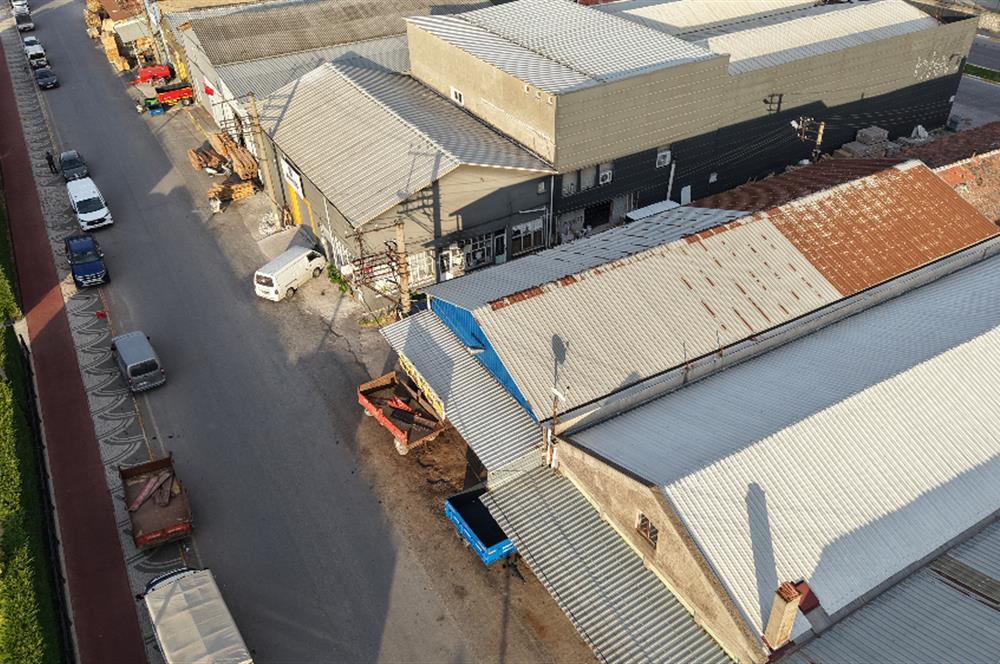 AVLU KARŞISINDA 250 m2 SATILIK İMALATHANE-DÜKKAN