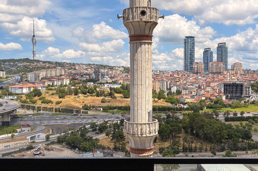 C21 ROOF FİKİRTEPE 6.ETAP FULL ÇAMLICA CEPHE 1+1 KİRALIK DAİRE