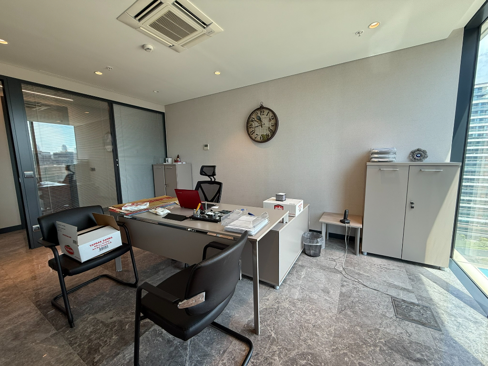PortaVadi Satılık Ofis 165m2 Dekorasyonlu Boş Ofis KDV Avantajlı